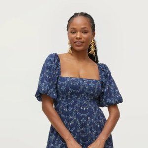 Hill House Matilda Dress, Charm Scallop Size M